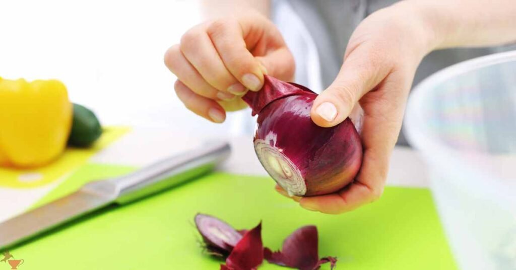 Onion Peel Tea for Reduces Oxidative Stress