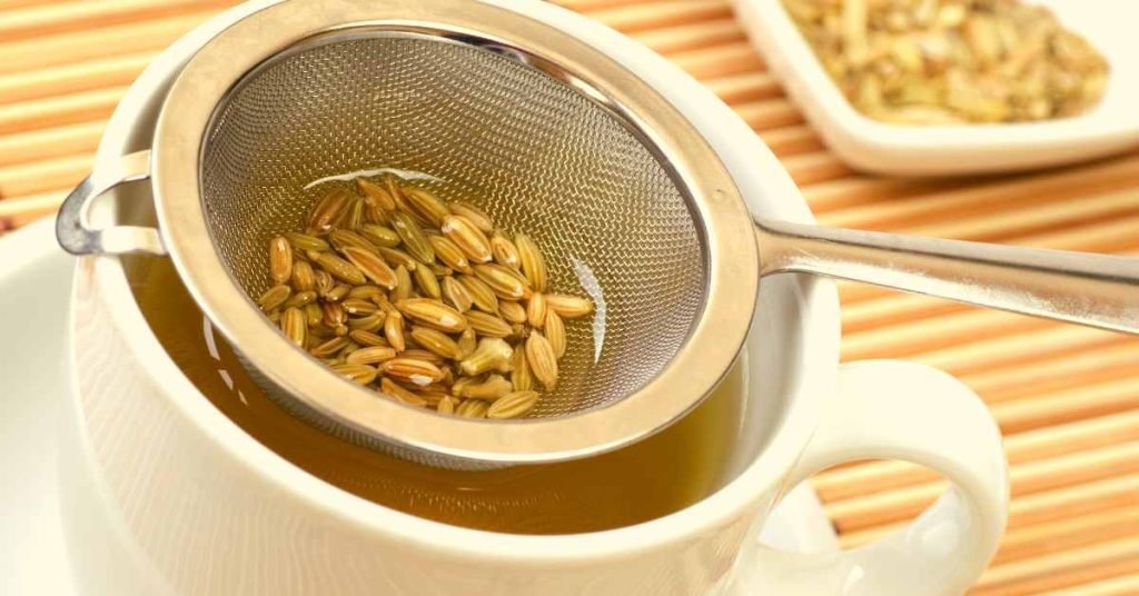 Fennel seed infusion For Cleaning Colon