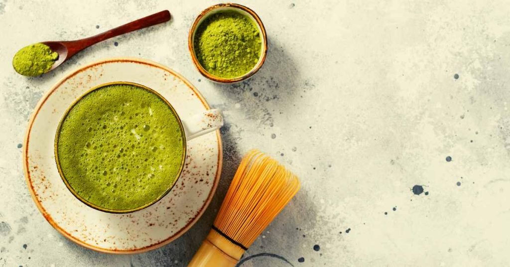 The Soothing Matcha with an Edible Art