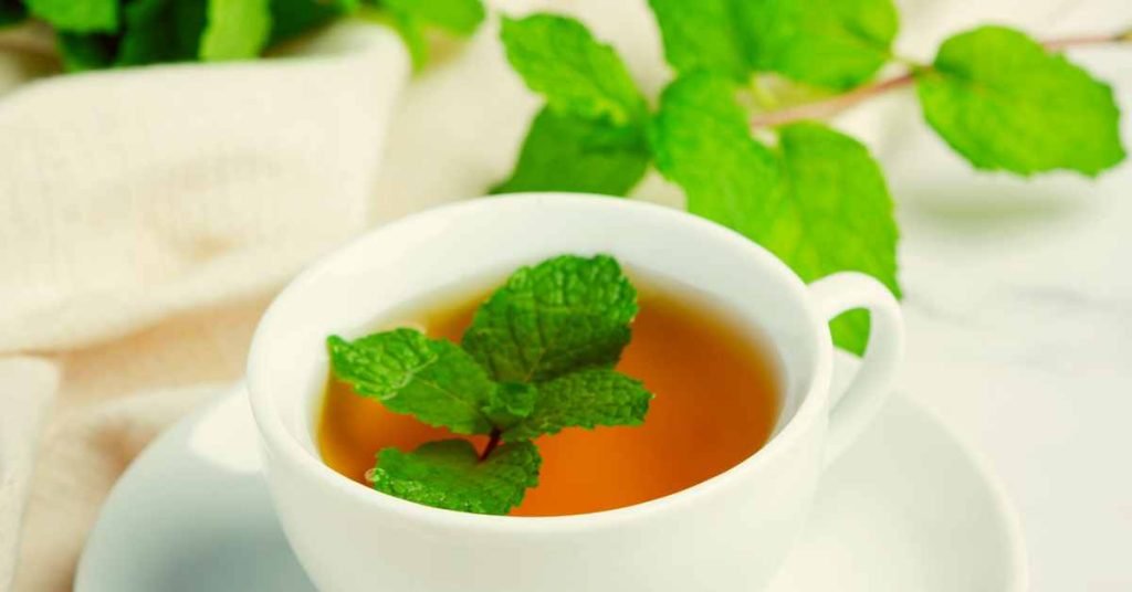 Peppermint Tea for Blisters