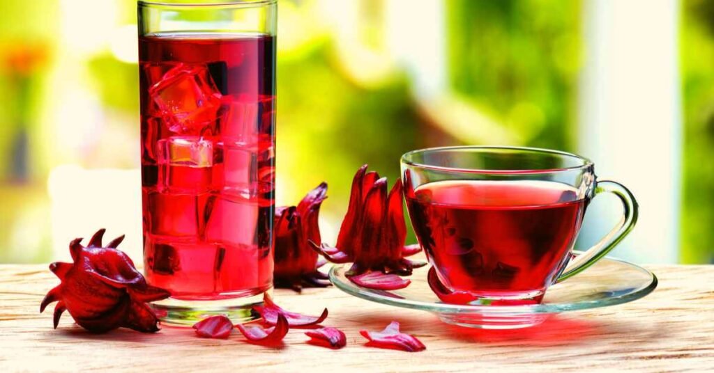 Hibiscus Tea for Swollen Ankles and Edema
