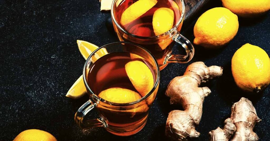 Ginger-Lemon Tea for Starting the New Year