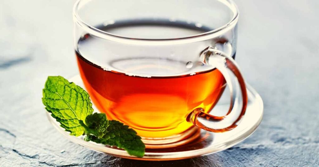 Mint and Honeysuckle Tea For Skin Inflammation