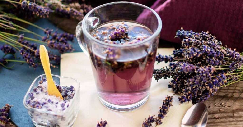 Lavender Tea for Face Cleansing