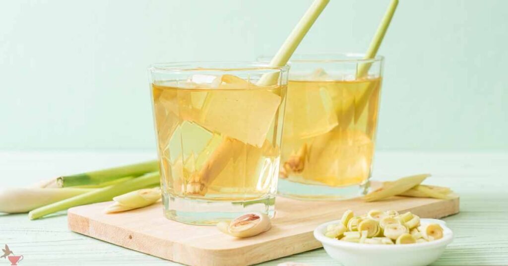 How to make Lemongrass Iced Tea with Sparkling Wine