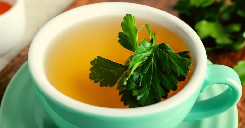Parsley Infusion Tea for Kidney Cleansing
