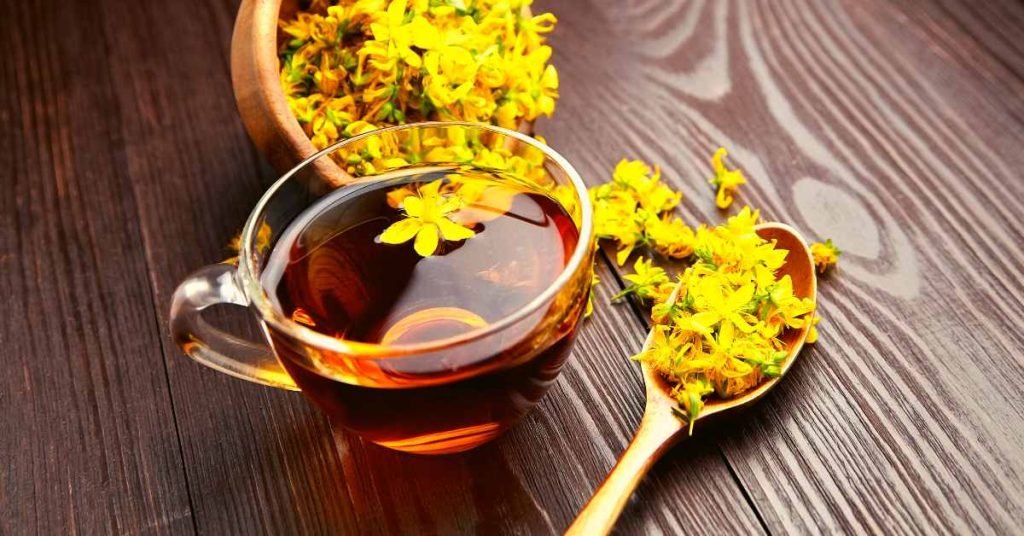 St. John's Wort Tea and Herb for Accelerated Wound Healing