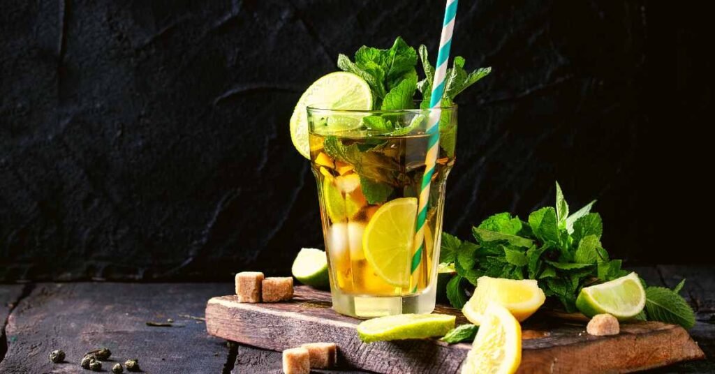 Iced Green Tea With Mint and Honey Recipe