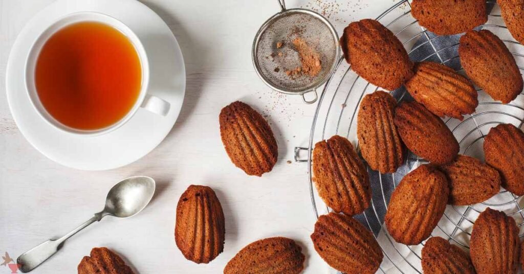 Darjeeling Tea Madeleines with Maple and Ginger